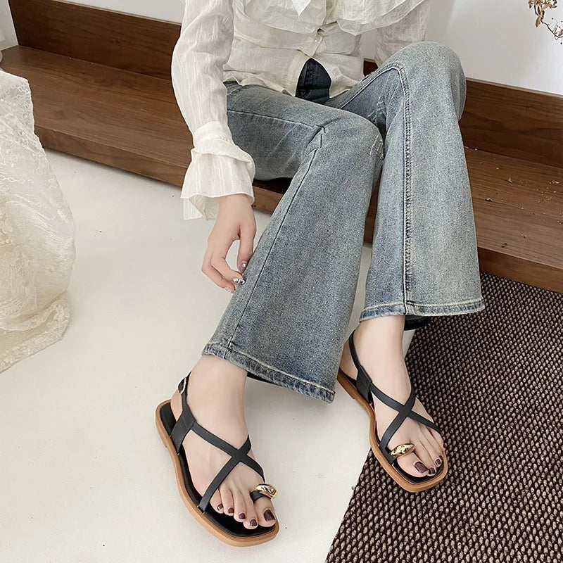 Fashion Toe Ring Sandals