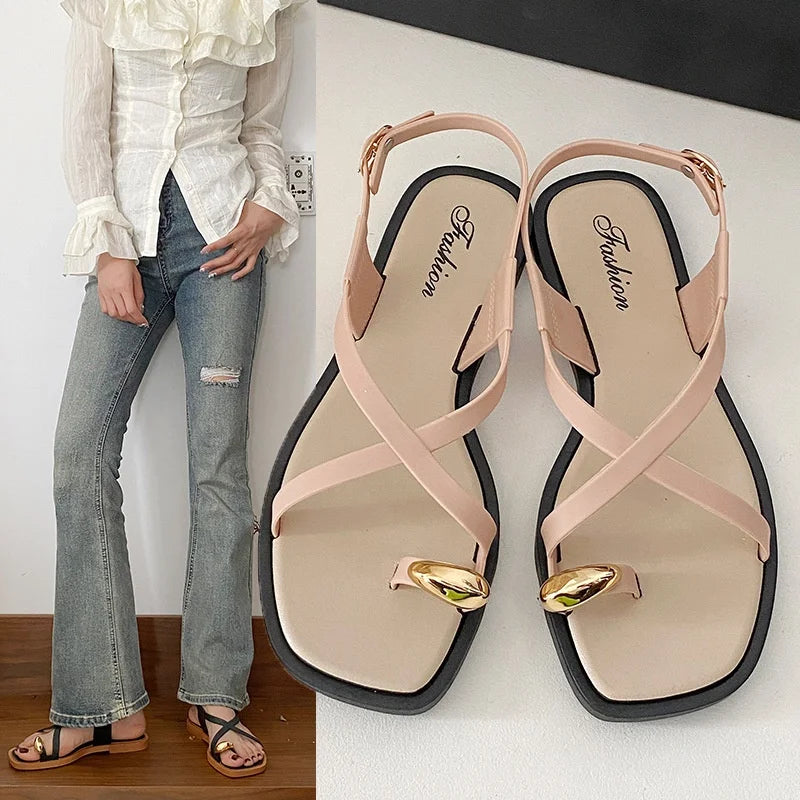 Fashion Toe Ring Sandals
