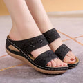 Slippers Embroider Flowers